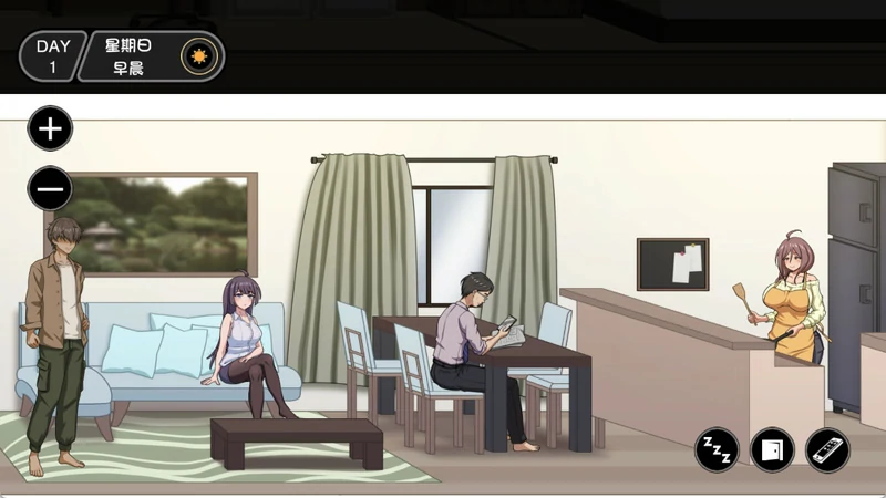 图片[6]-安卓+电脑【精品互动SLG/动态】NTR家族v1.2 +存档 骑-大壮游戏