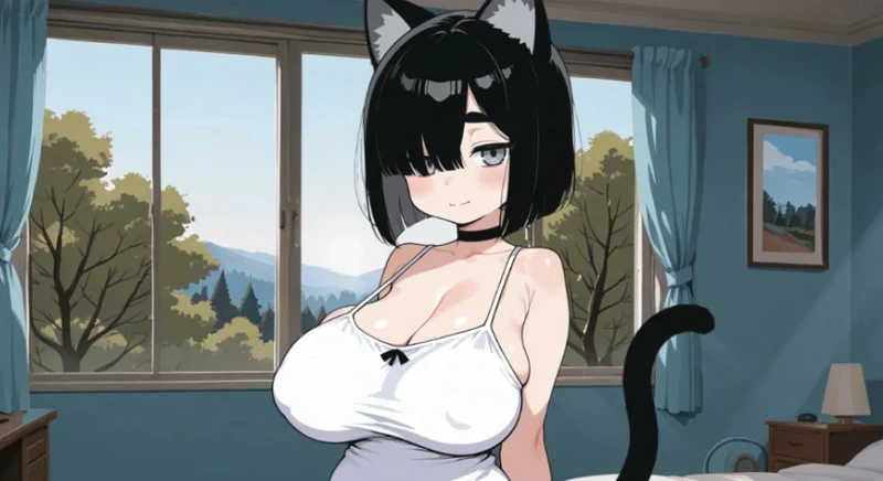 安卓+电脑【日系SLG/动态/猫娘】猫娘宅急便 v1.3 步-大壮游戏