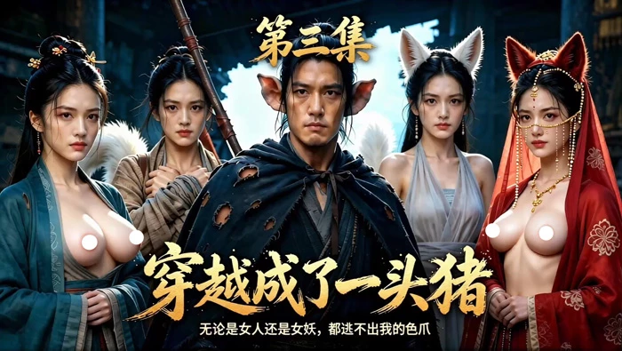 苹果+安卓+电脑【视频 AI短剧】大天蓬1-5集 改编《穿越成了一头猪》【1.71G】-大壮游戏