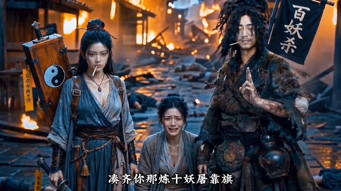 图片[4]-苹果+安卓+电脑【视频 AI短剧】大天蓬1-5集 改编《穿越成了一头猪》【1.71G】-大壮游戏