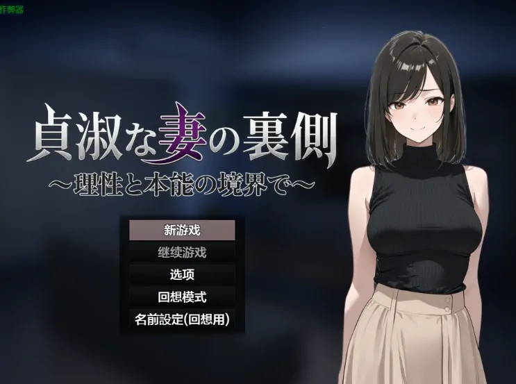 安卓+电脑【日系RPG/作弊/NTR/人妻】贞淑之妻的秘密：理性与欲望的边界1.0 骑-大壮游戏