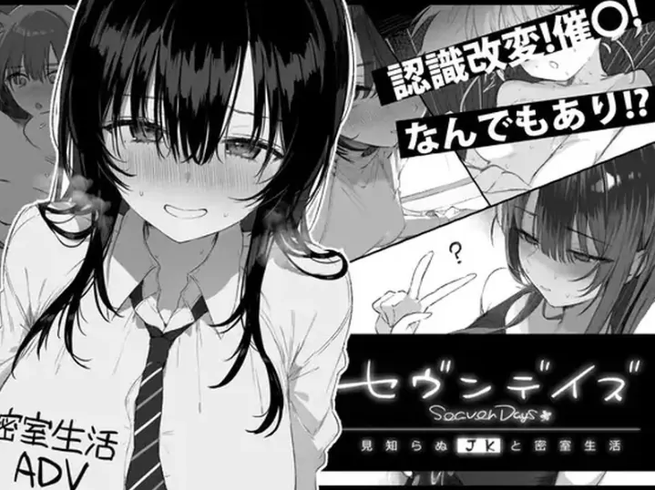 安卓+电脑【神作SLG/动态ADV】七日密室 与陌生JK的密室同居生活 全CG 骑-大壮游戏