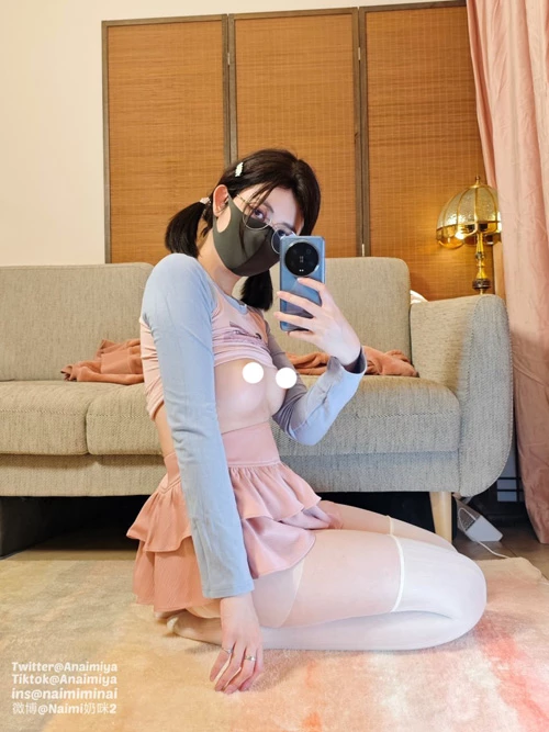 苹果+安卓+电脑【视频 福利姬】Naimi奶咪 双马尾眼镜娘粉色小短裙白丝美腿反差骚舞【151M】-大壮游戏
